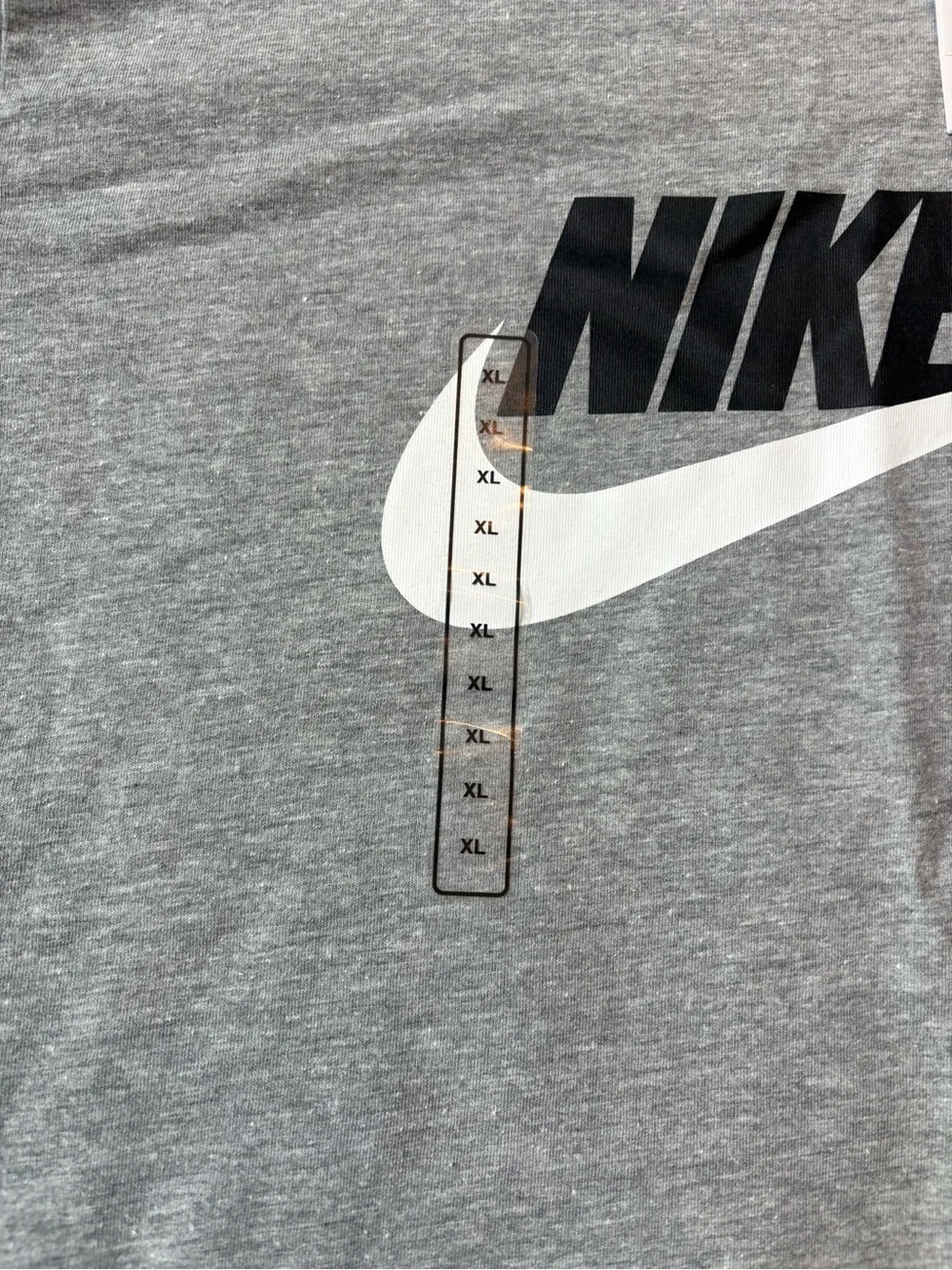 *BRAND NEW* Youth Nike Light Gray Logo Short Sleeve Tee